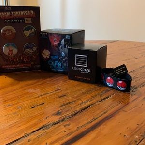 Misc. Items, Pokémon, ice mold, figure and buttons